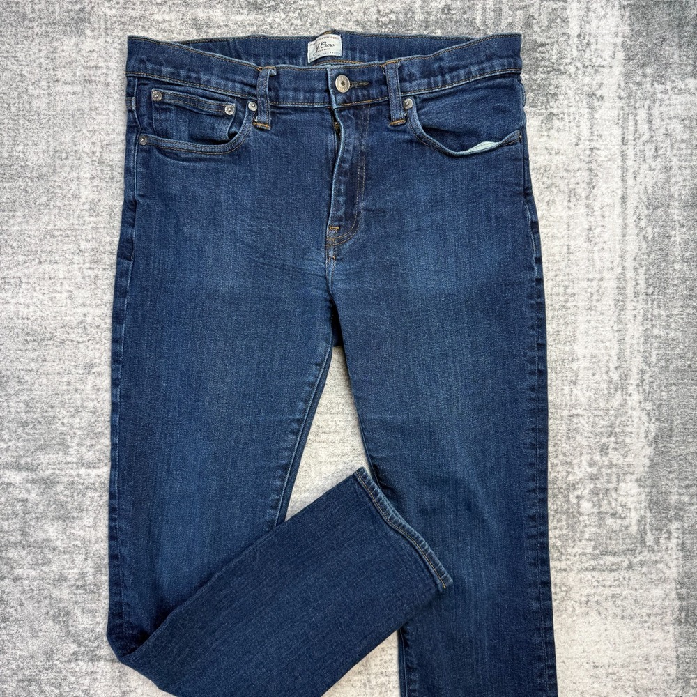 J Crew Jeans Mens 33x32 (32x29)‎ Kurabo Japanese Denim 484 Slim Fit Stretch